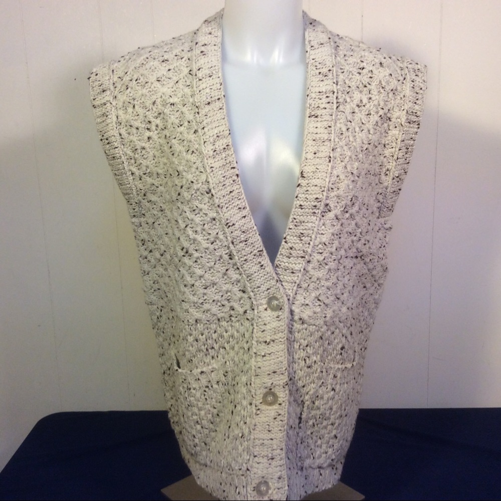 Donnkenny Vintage womens sweater vest size large
